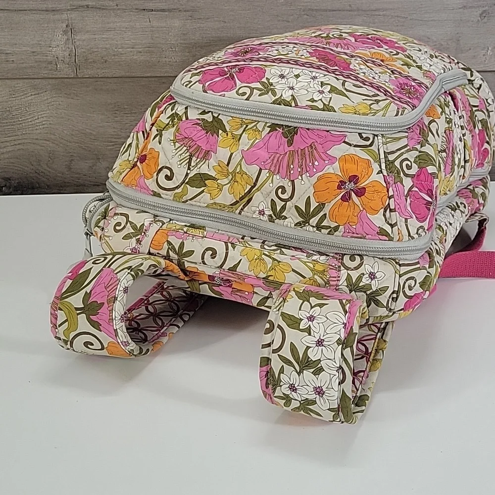 Vera Bradley Tea Garden Floral Quilted Backpack